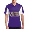 Side Blocked Micropique Sport Wick ® Polo Thumbnail
